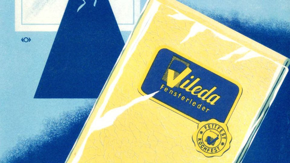 Markenkern: Vileda Fenstertuch (1950)