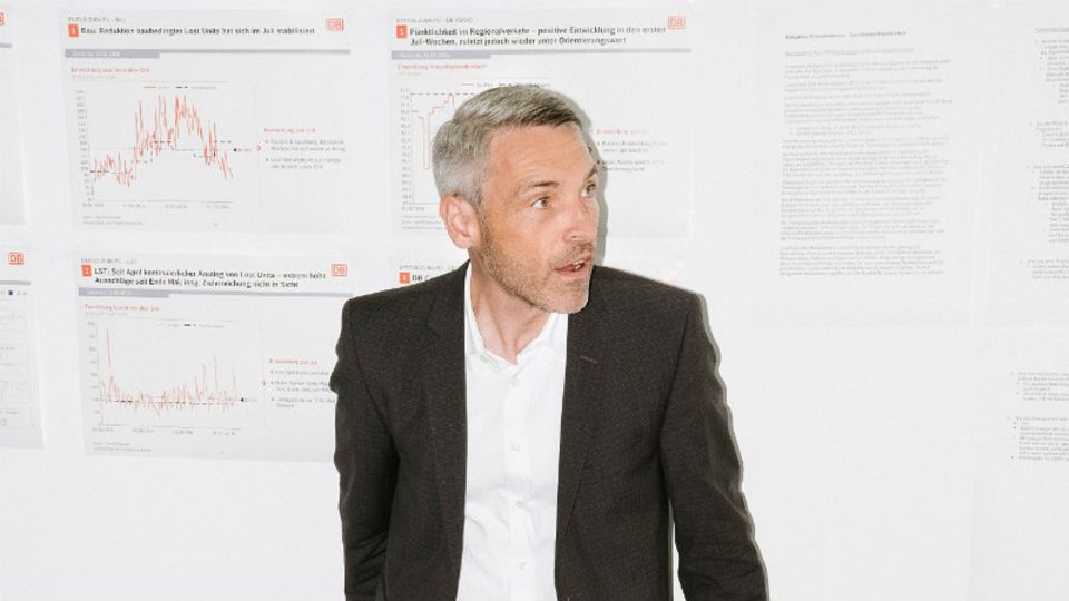 Kay Euler ist "Mister Pünktlichkeit" der Bahn