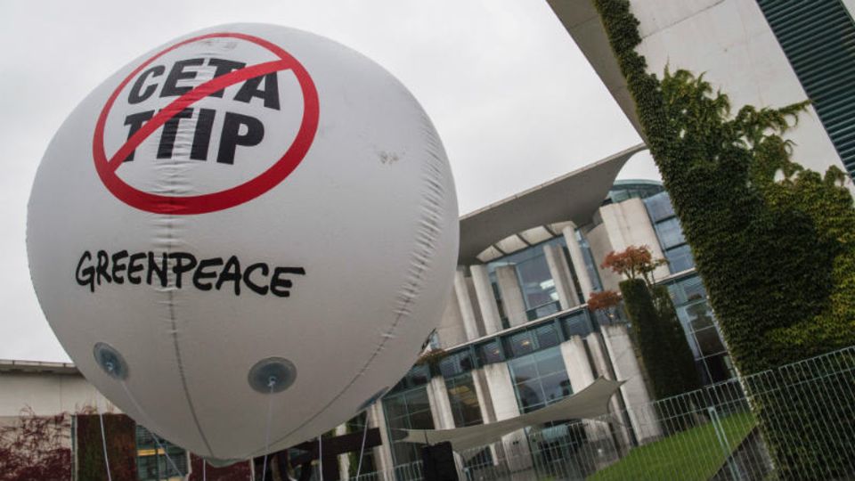 Vergeblicher Protest: CETA kann vorläufig in Kraft treten - Foto: Getty Images