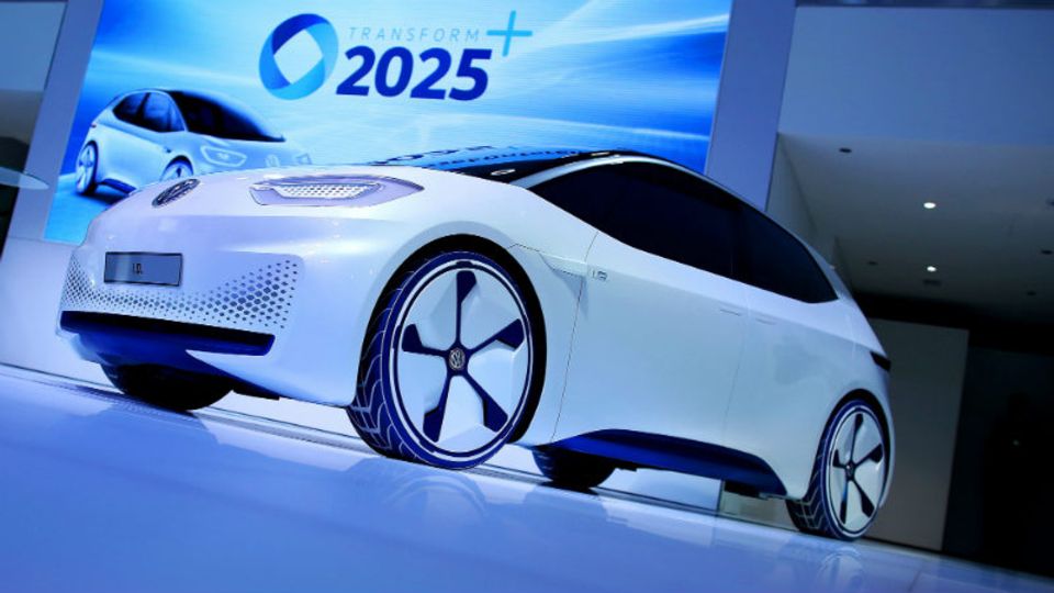 VW-Konzeptauto: Mit E-Autos will der Autobauer wieder nach oben kommen