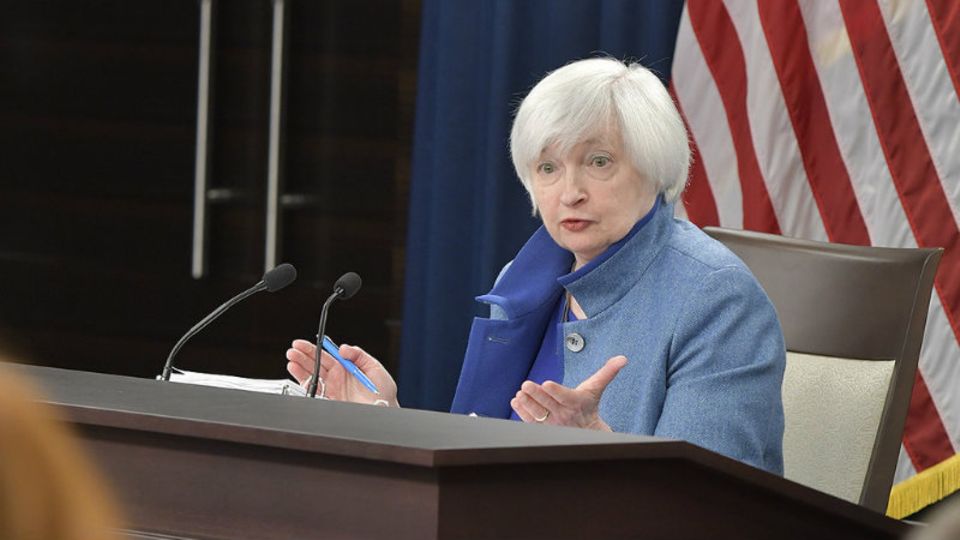 Fed-Chefin Janet Yellen sieht die US-Wirtschaft gut aufgestellt - Foto: Flickr.com / Federal Reserve