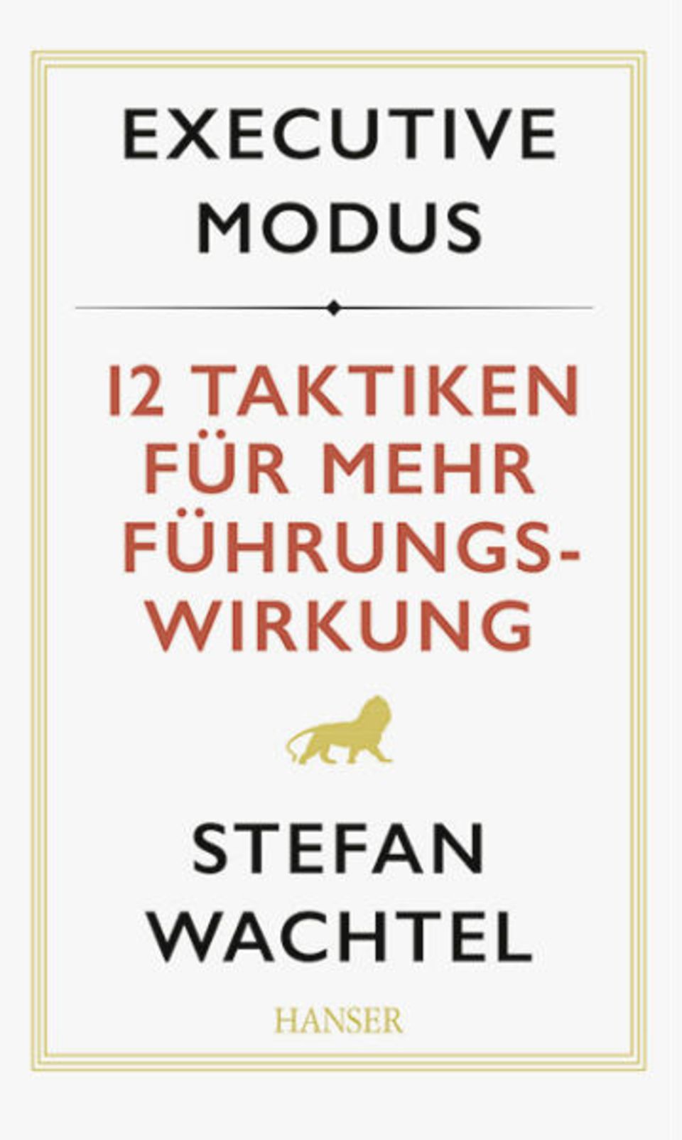 "Executive Modus" ist im Hanser Verlag erschienen