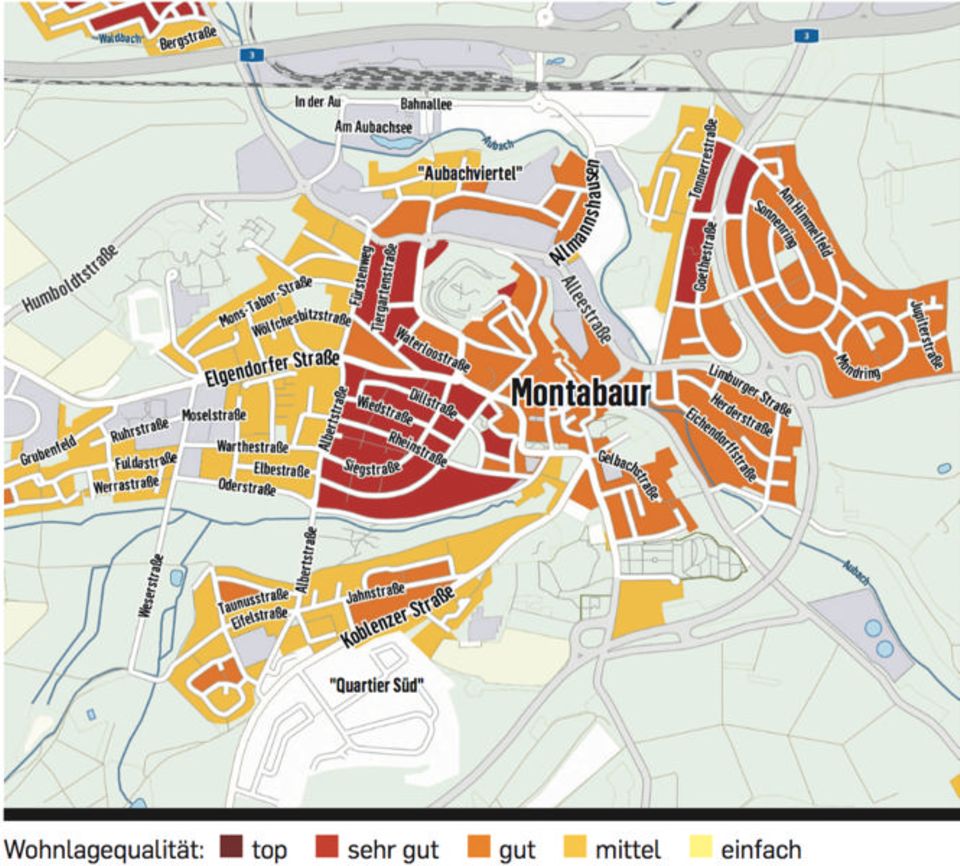 Immobilien-Kompass Karte Montabaur