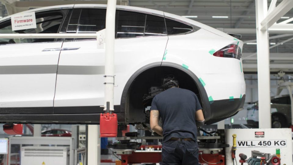 Tesla hatte in der Vergangenheit immer wieder Probleme bei der Produktion