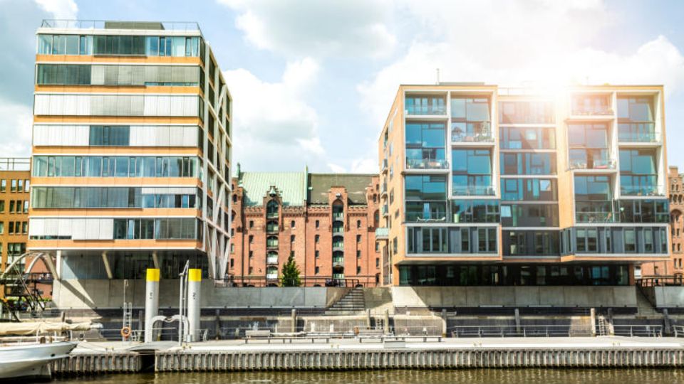 Hier ist Wohnraum teuer: Hamburgs Hafencity
