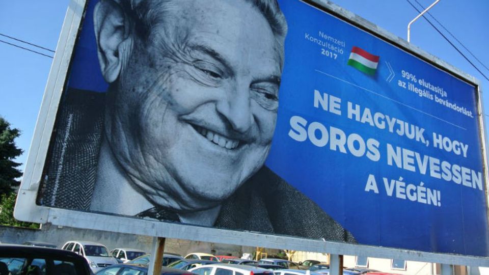 Anti-Soros-Kampagne in Ungarn