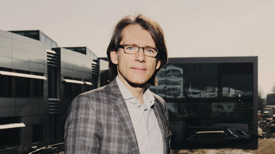 Sartorius-Chef Joachim Kreuzburg auf dem neuen Campus