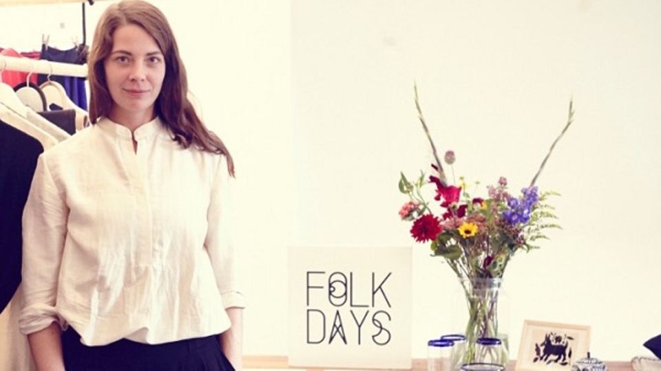 33, hat gemeinsam mit Heidi Strom Folkdays gegründet, ein Label für fair-nachhaltige Mode. Sie ist CEO des Unternehmens.