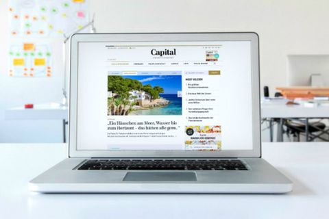Aufgeräumter und übersichtlicher - die neue Capital.de-Website