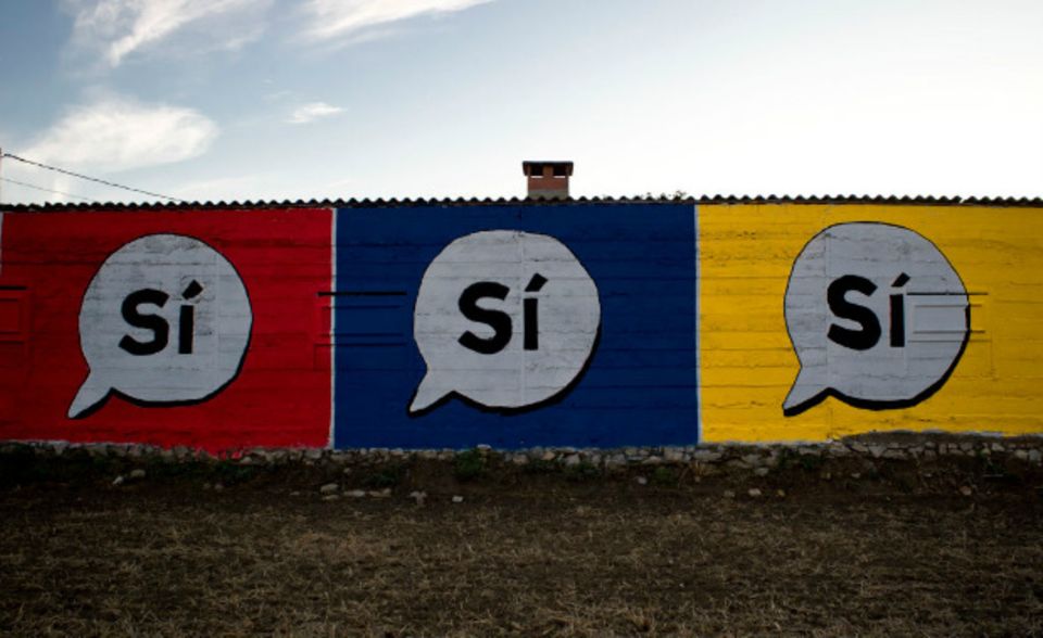 Dreimal Si: Katalanische Nationalisten streben die Unabhängigkeit von Spanien an