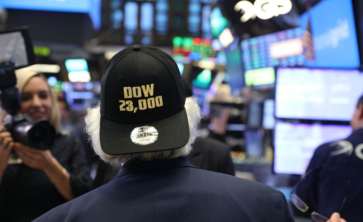 Der Dow Jones kletterte in dieser Woche über die Marke von 23.000 Punkten