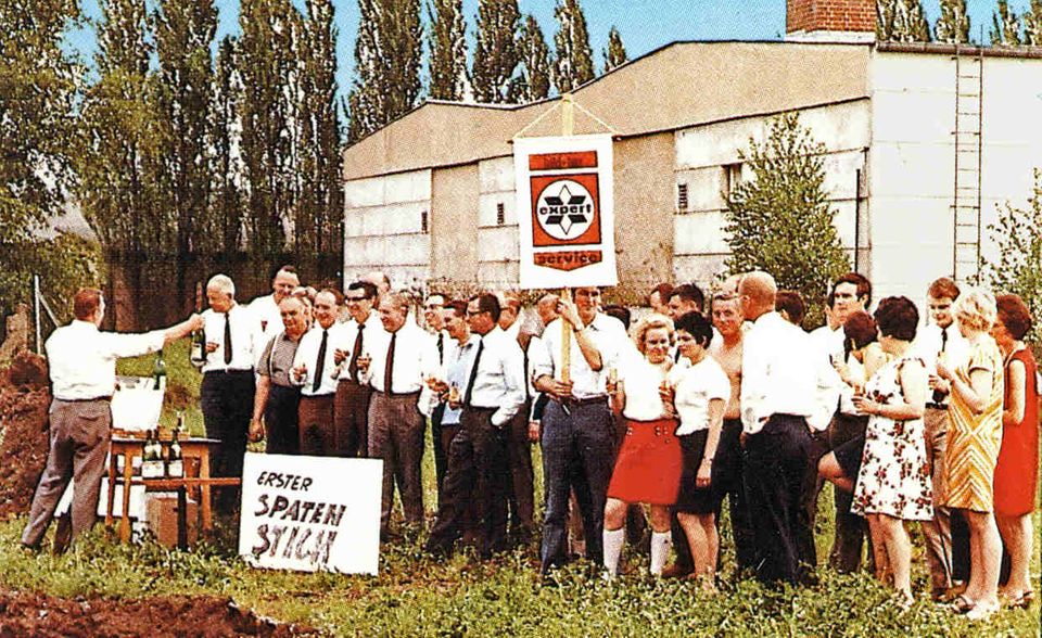 1969: Der Bau der Expert-Zentrale in Langenhagen beginnt – die Basis für die Expansion