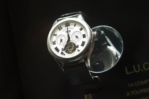 Chopard-Uhr auf der Messe Baselworrld: Den traditionsreichen Uhrenhersteller gibt es seit 1860