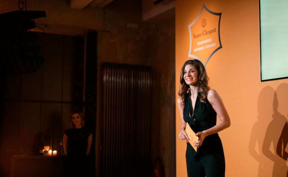 Durch den Abend führte die TV-Moderatorin Katty Salié, bekannt aus dem ZDF-Kulturmagazin Aspekte