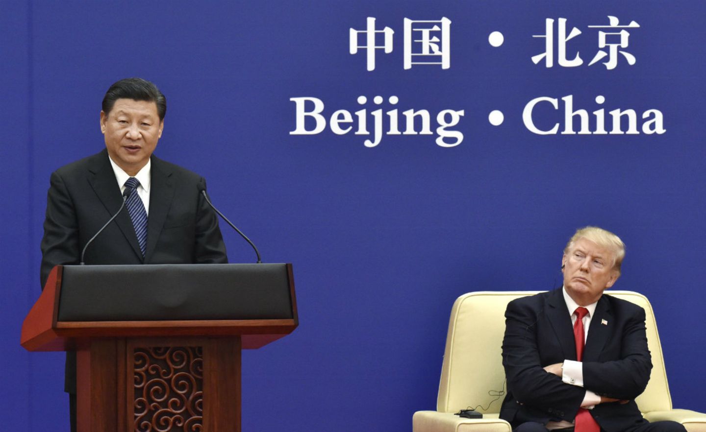 Donald Trump geht auf Kollisionskurs zu Chinas Präsident Xi Jinping