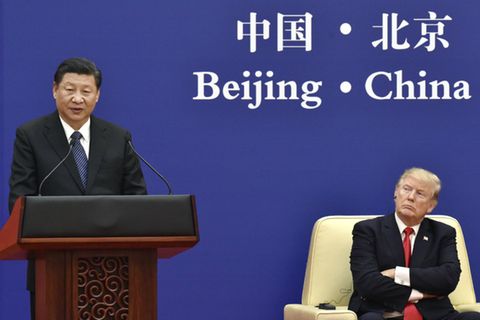 Donald Trump geht auf Kollisionskurs zu Chinas Präsident Xi Jinping