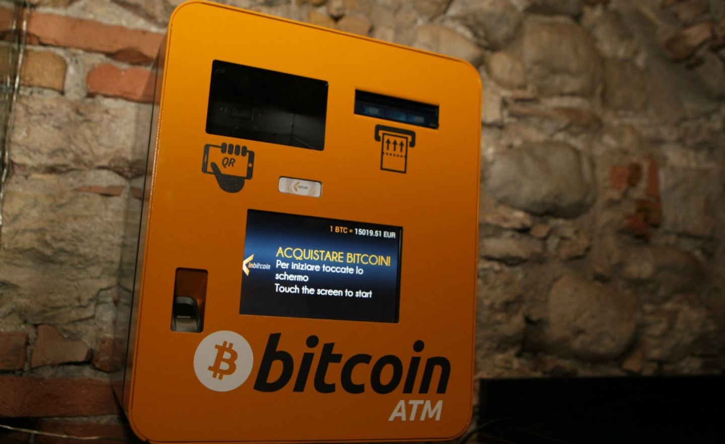 Bitcoin ATM in Italien: Hier kann man Bitcoins in Bargeld tauschen