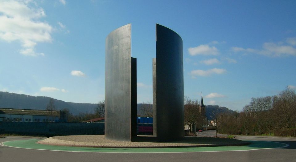 #10 Richard Serra: Skulptur in Dillingen