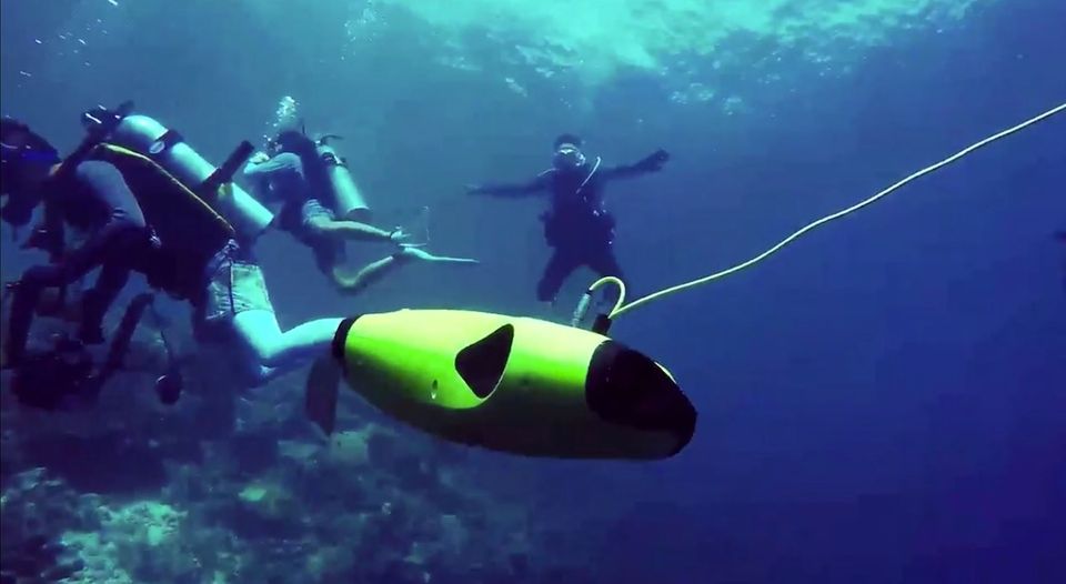 Fifish 3: Was eine Drohne über der Erde kann, leistet dieser chinesische Tauchroboter unter Wasser.