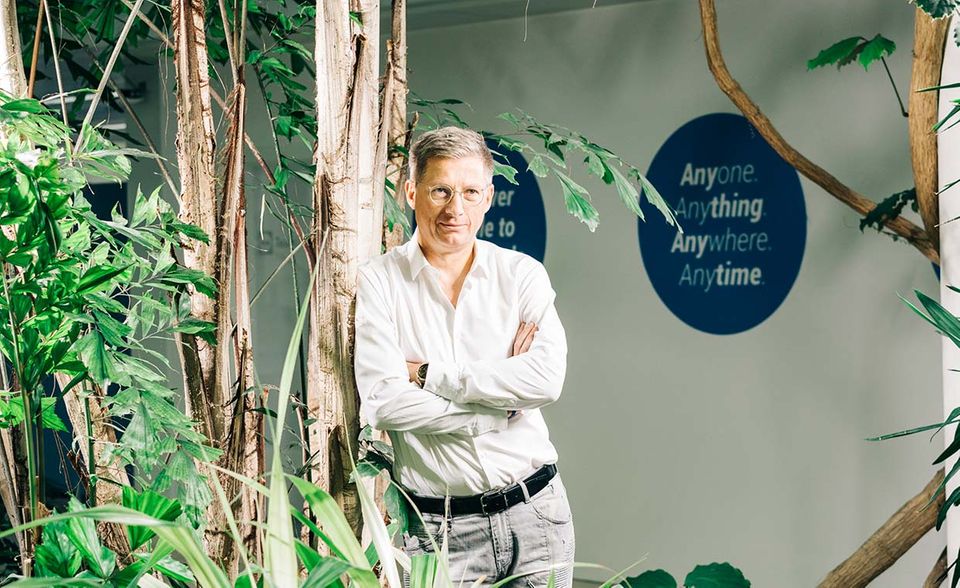 Andreas König, von 2015 bis Ende 2017 CEO von Teamviewer. Das Unternehmen aus Göppingen wurde 2005 gegründet und hat 700 Mitarbeiter. Die Fernwartungssoftware für Privatnutzer und Unternehmen ist auf mehr als 1,5 Milliarden Geräten installiert.