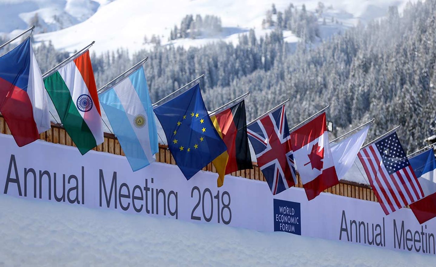 Beim World Economic Forum treffen sich noch bis zum 26. Januar die Mächtigen aus Politik und Wirtschaft in Davos