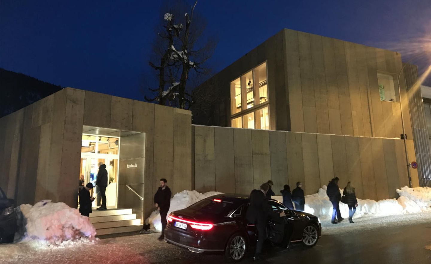 Der Facebook-Bunker in Davos