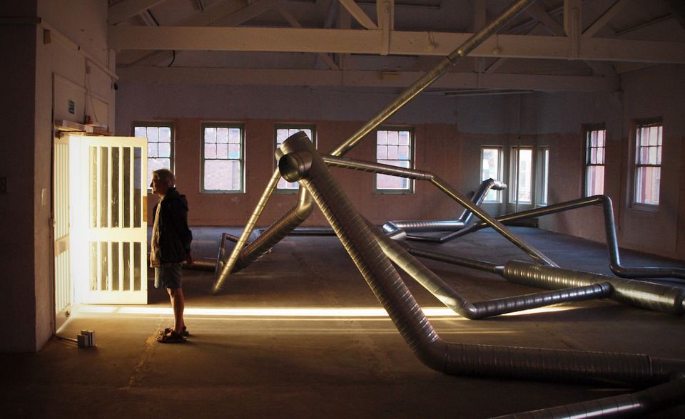 #2: Rosa Barba (ITA). Installation: "Touched", Liverpool Biennial, 2010