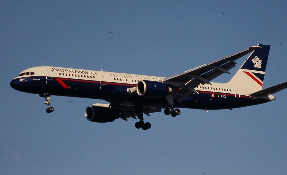 In den 80er-Jahren beherrschte blau das Design der British-Airways-Maschinen.