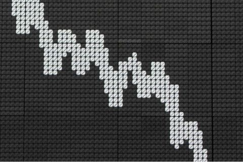 Abwärts: Der Dax musste in seiner Geschichte schon einige Rückschläge verkraften
