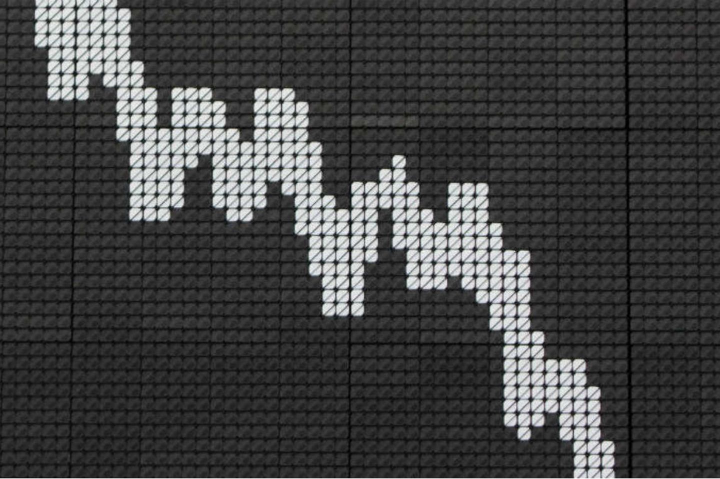 Abwärts: Der Dax musste in seiner Geschichte schon einige Rückschläge verkraften