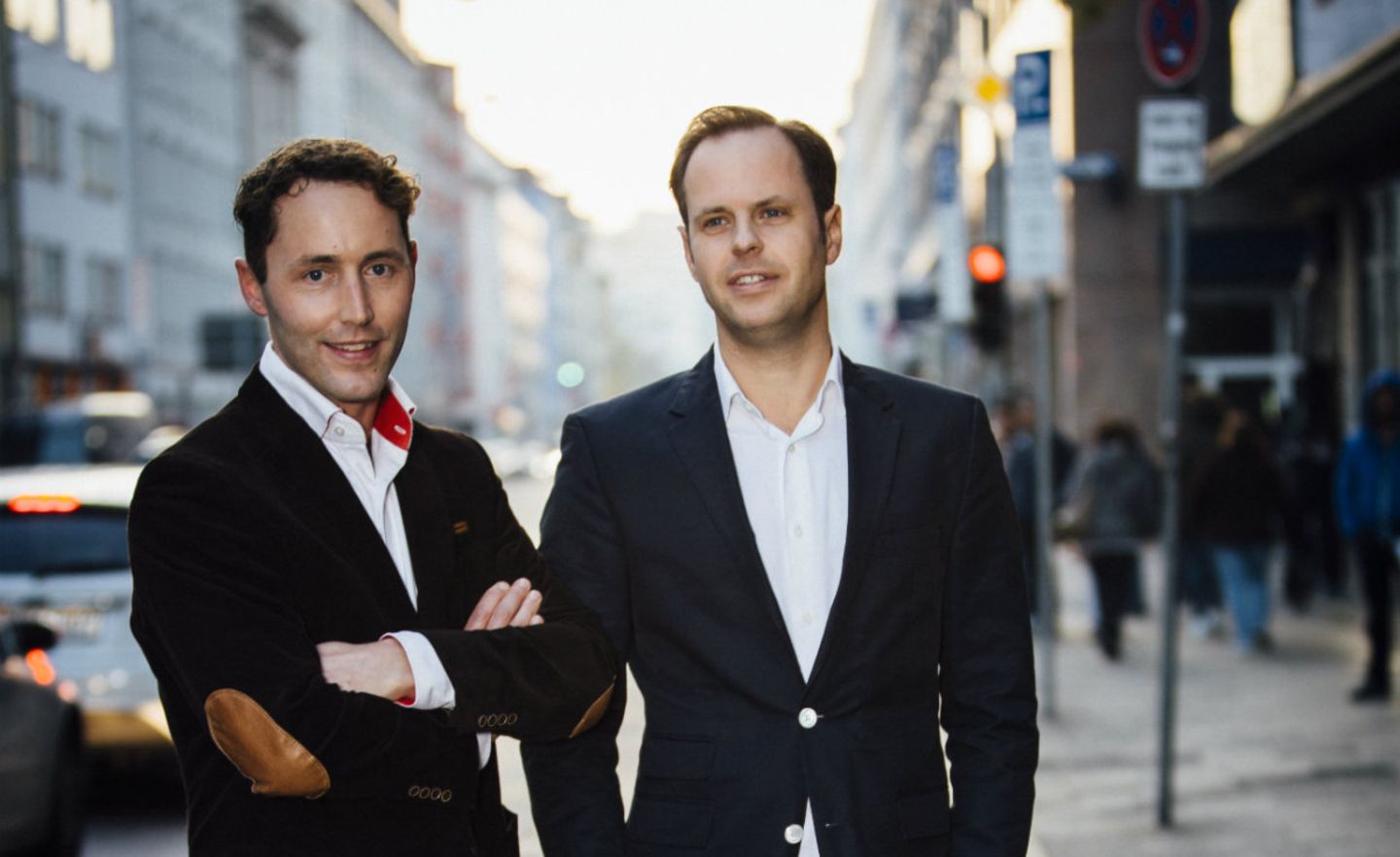 Philipp von Plato (l.) und Malte Zeeck