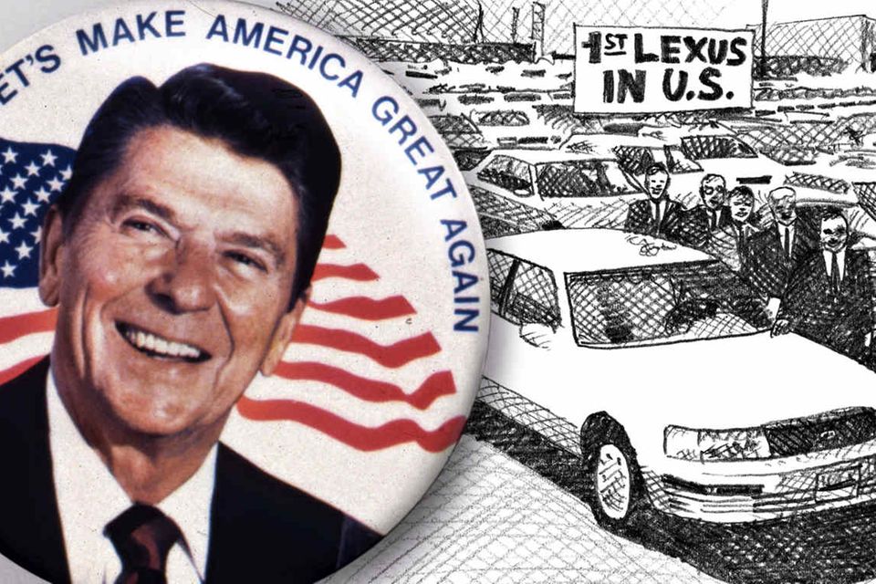 Ronald Reagan wollte die US-Autobauer vor japanischen Konkurrenten schützen