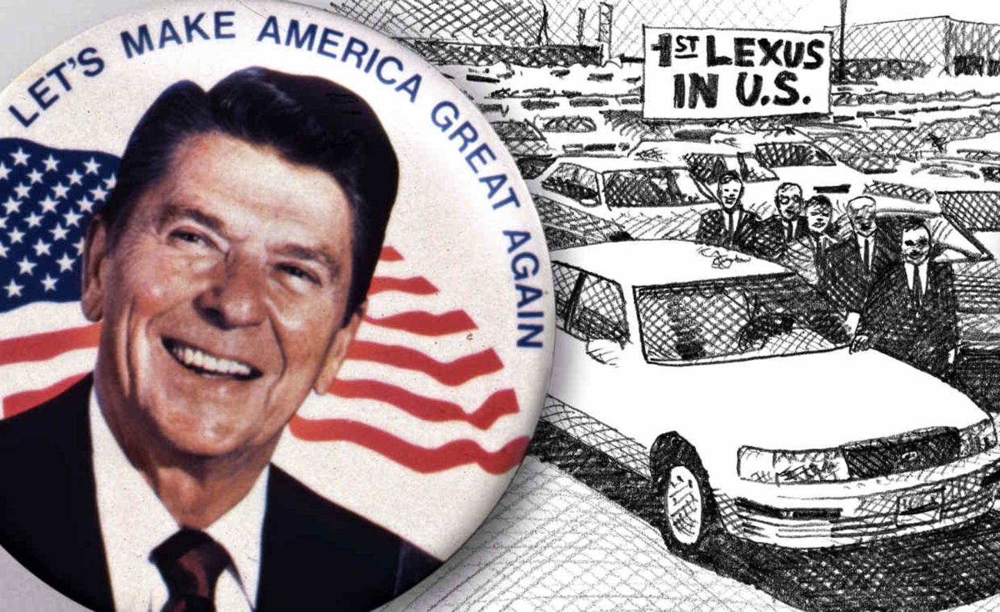 Ronald Reagan wollte die US-Autobauer vor japanischen Konkurrenten schützen