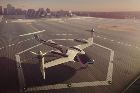 Uber will zusammen mit der NASA und dem brasilianischen Flugzeughersteller Embraer ein Flugtaxi entwickeln. Die ersten Testflüge sind allerdings erst 2020 geplant. Uber-CEO Dara Khosrowshahi geht davon aus, dass in fünf bis zehn Jahren die Flugtaxis kommerziell nutzbar sind. Mit einem Netz aus Landemöglichkeiten, den sogenannten Vertiports, arbeitet Uber zusätzlich an einem System, dass das neue Luftverkehrsaufkommen beherrschbar machen soll.