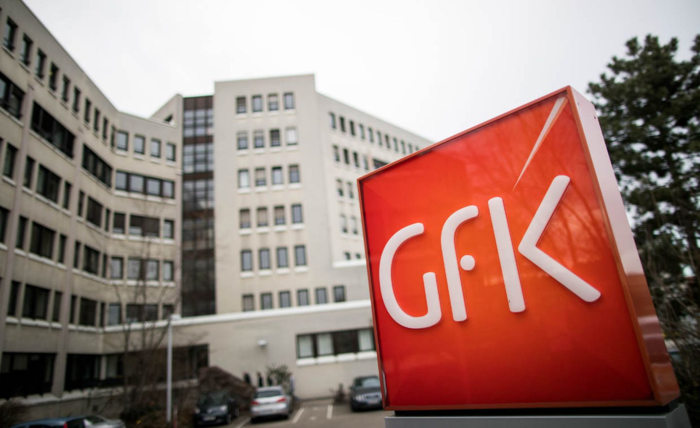 Die Zentrale der GfK in Nürnberg.
