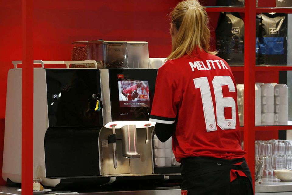 Melitta ist Kaffeepartner von Manchester United