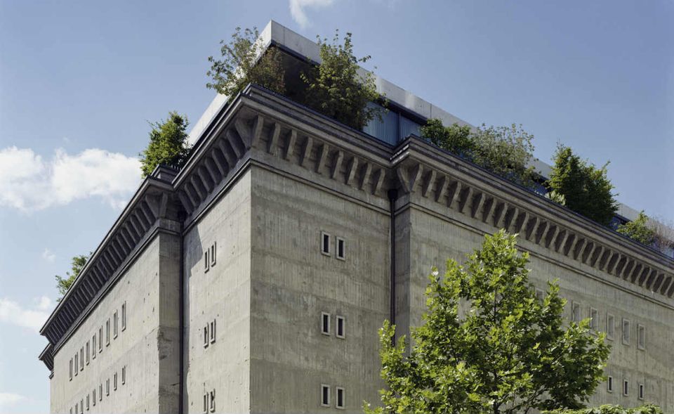 Der Kunstbunker ist zum Symbol des hippen Berlin geworden – unten Museum, oben Penthouse
