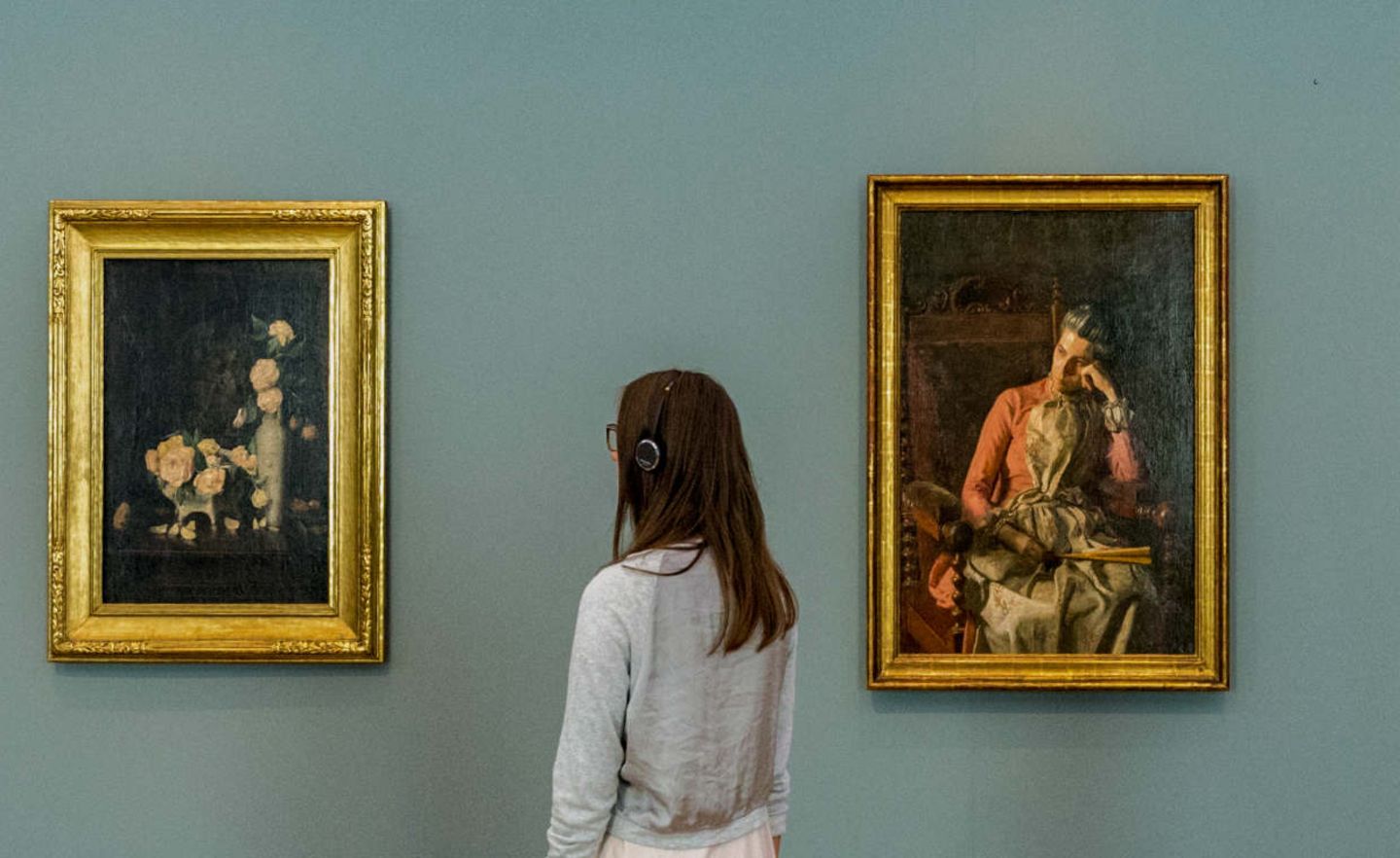 Ausstellungsraum im Potsdamer Museum Barberini
