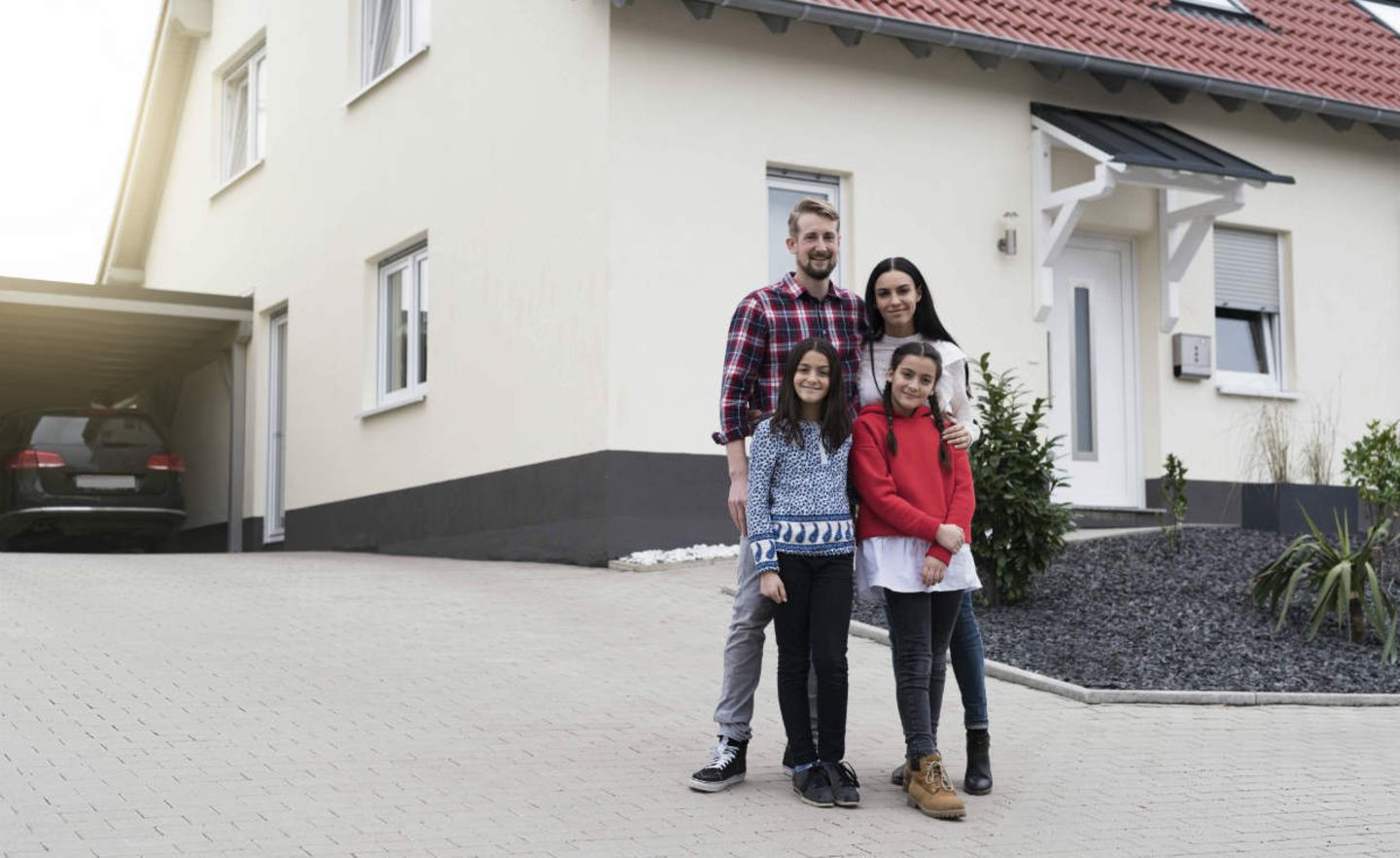 Familie, Haus und Auto - das ist Mittelschicht