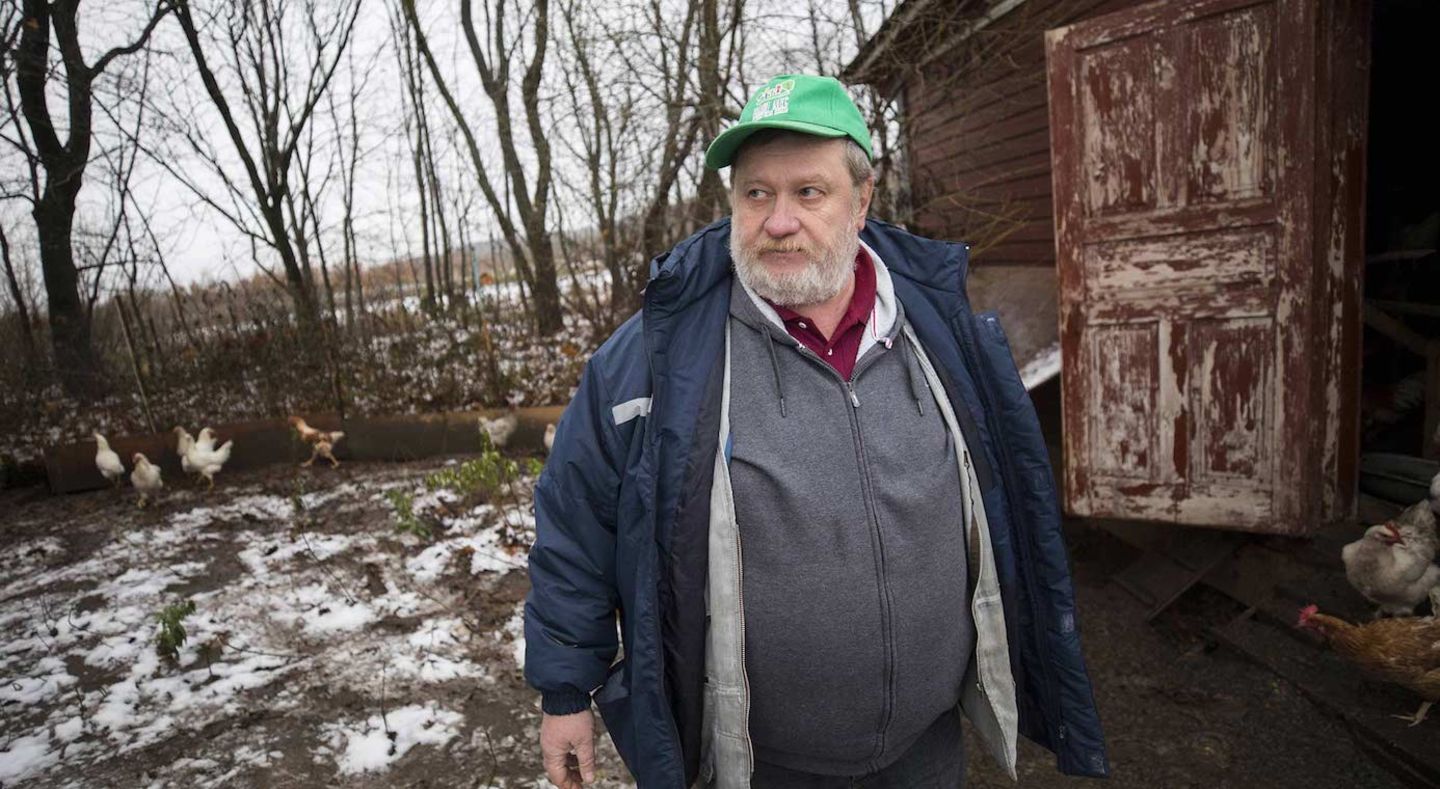 Der russische Bauer Michail Schljapnikow hat schon mit einer parallelen Papierwährung experimentiert. Sie wurde 2015 beschlagnahmt.