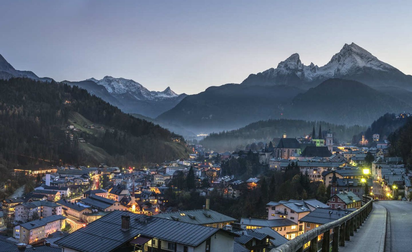 Symbolbild: Kleinstadt Berchtesgaden