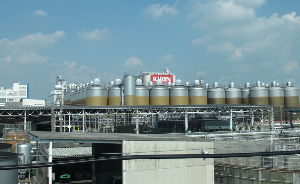#8 Kirin Holdings: Hersteller eines in Japan allgegenwärtigen Biers. Umsatz 2017 19,1 Mrd. Dollar