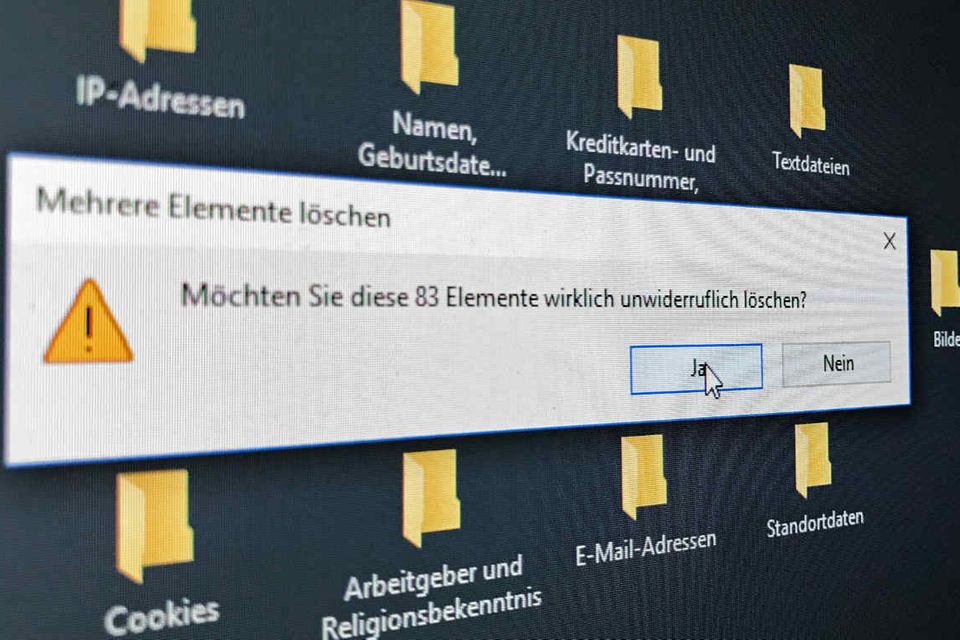 Unwiderruflich löschen? Die neuen Datenschutzregeln sorgen auch am Arbeitsplatz für viele Fragen