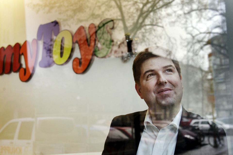 Oliver Lederle, Gründer und Geschäftsführer des Onlinespielzeughändlers Mytoys