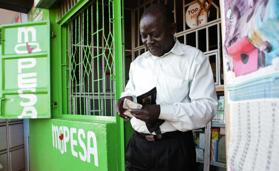 Das Mobilfunkbezahlsystem M-Pesa ist allgegenwärtig in Kenia