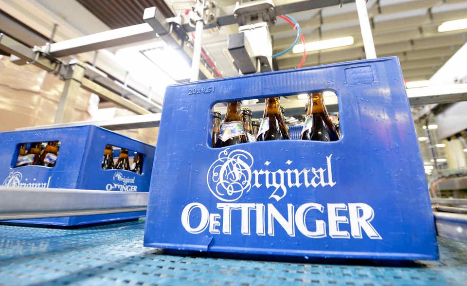 #4: Die Oettinger Gruppe (Oettinger, 5.0) musste in den Top Ten den zweitstärksten Rückgang verkraften. Der Inlandsabsatz sank um 6,5 Prozent auf 6 Millionen Hektoliter Bier.