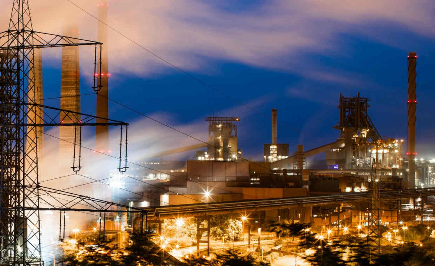Thyssenkrupp-Stahlwerk in Duisburg