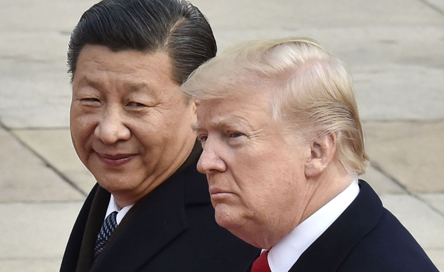 US-Präsident Donald Trump bei seinem Treffen mit Chinas Präsident Xi Jinping im November 2017