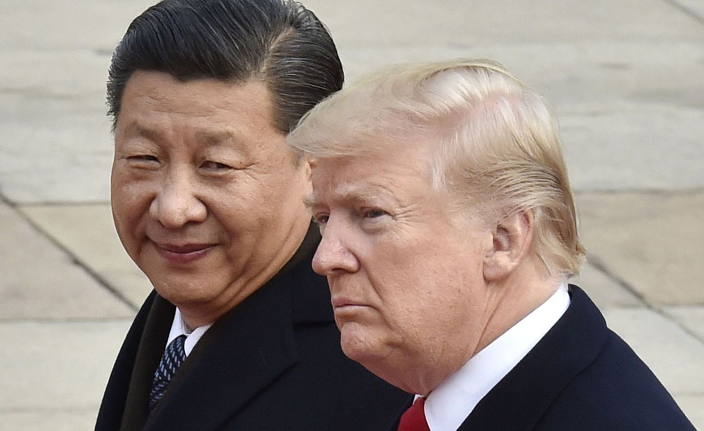 US-Präsident Donald Trump bei seinem Treffen mit Chinas Präsident Xi Jinping im November 2017.