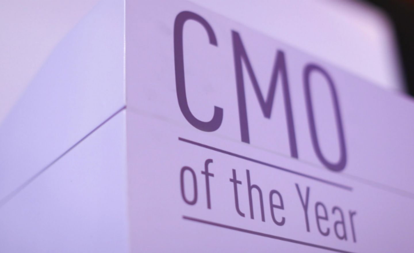 Der Preis "CMO of the Year" wird zum fünften Mal verliehen